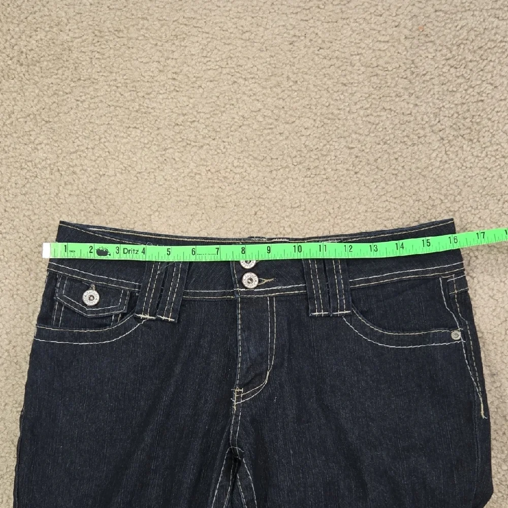 Juniors Angels Dark Blue Jeans - Picture 8 of 12